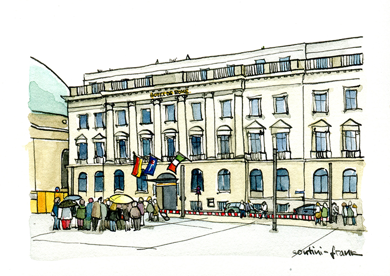 Das Hotel de Rome, Sara Contini-Frank