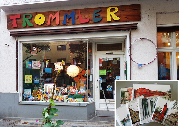 Postkarten von Moabit am Sonntag im Trommler
